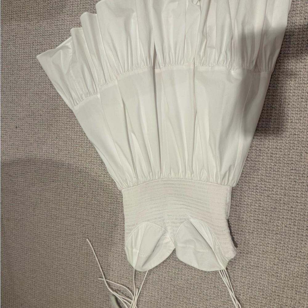 STAUD White Mini Dress